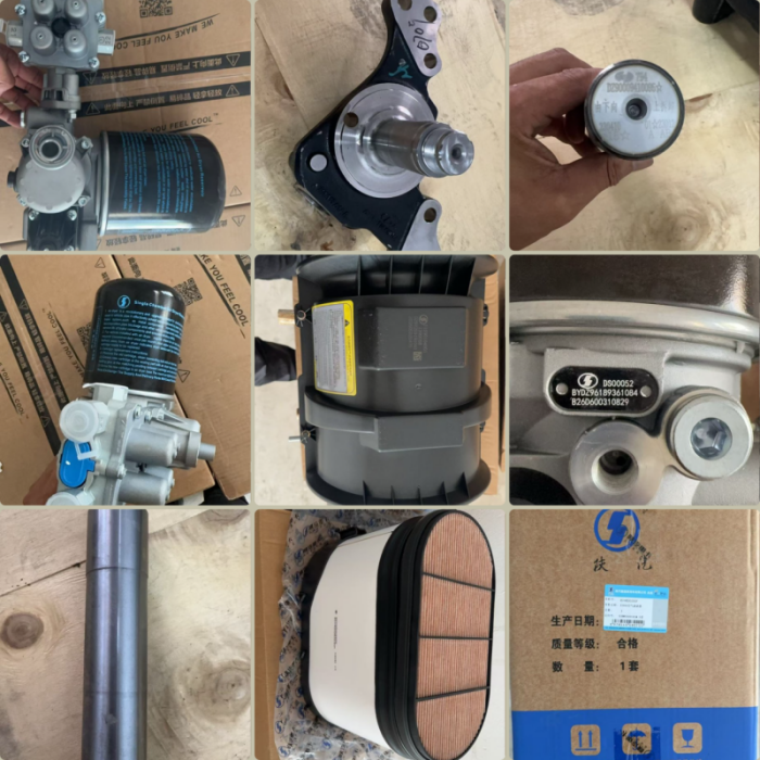 Moris Auto Parts Giant kòmande otantik pyès rezèv SHACMAN, premye chajman yo te voye ak lòd swivi yo te planifye.