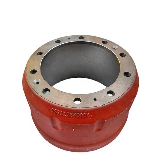 SHACMAN Kamyon Dèyè Fren Tanbou DZ9112340006 Heavy Duty Steel Chasi Pati