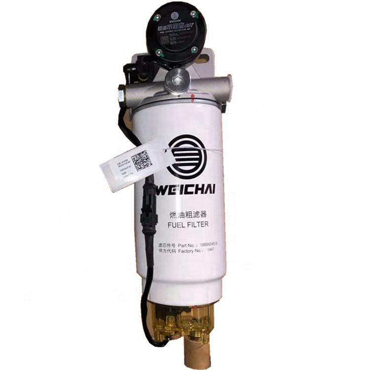 Shacman X3000 H3000 Elektwonik ponp gaz chofaj elektrik filtè gaz asanble 612600083421